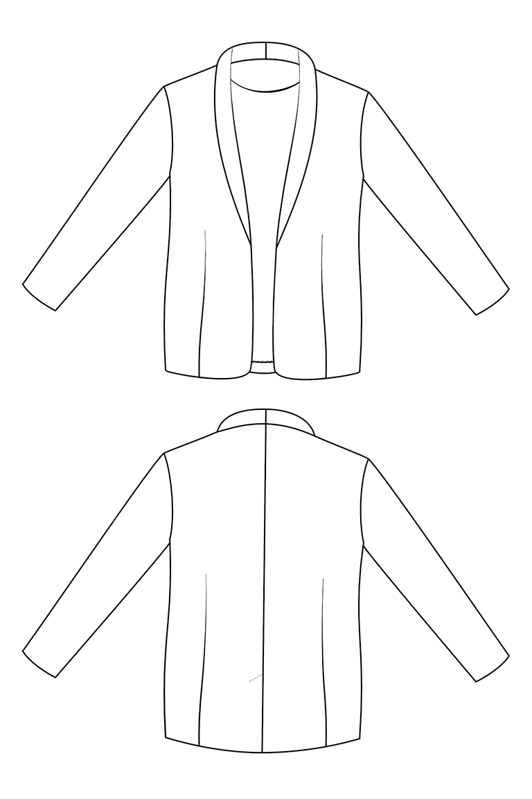 The Delavan sewing pattern, from Seamwork
