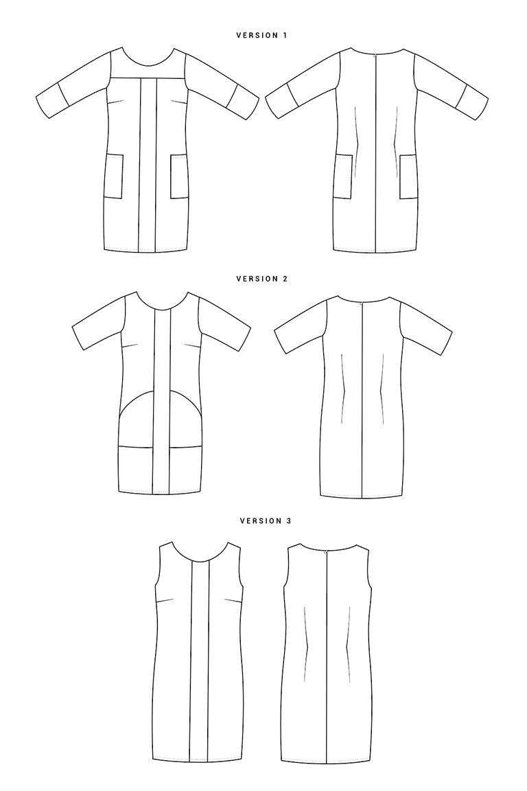 The Sonya sewing pattern, from Seamwork