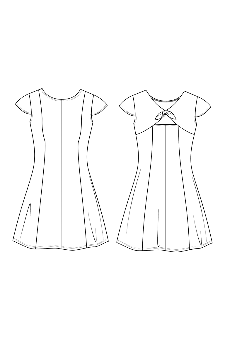 The Gabrielle sewing pattern, from Seamwork