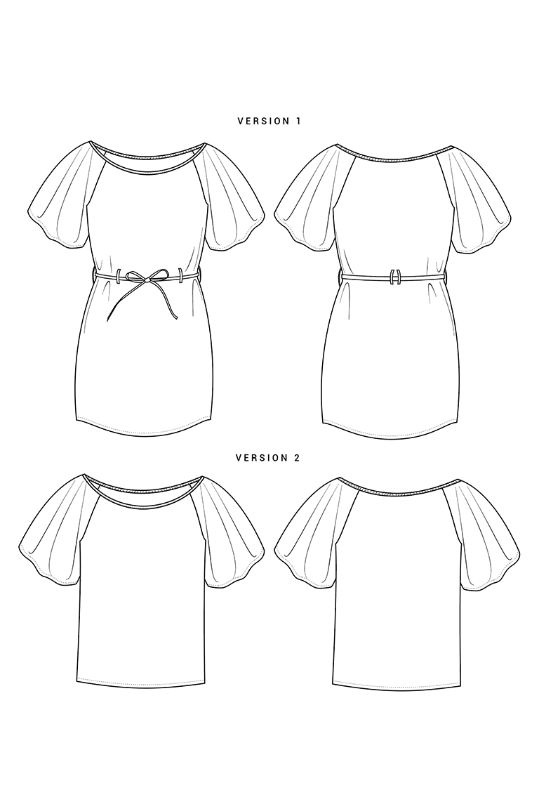 The Loretta sewing pattern, from Seamwork