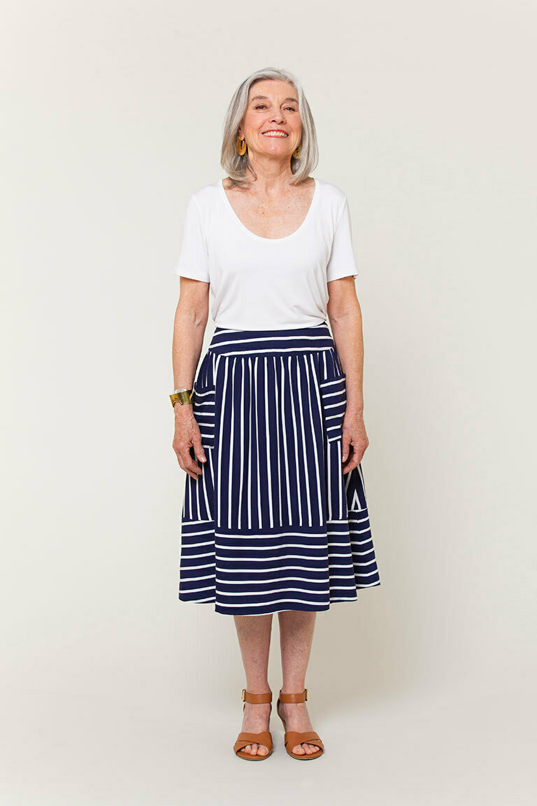Vintage 1970s Vogue Tier Peasant Skirt Pattern 9747 28 W Used complete   eBay