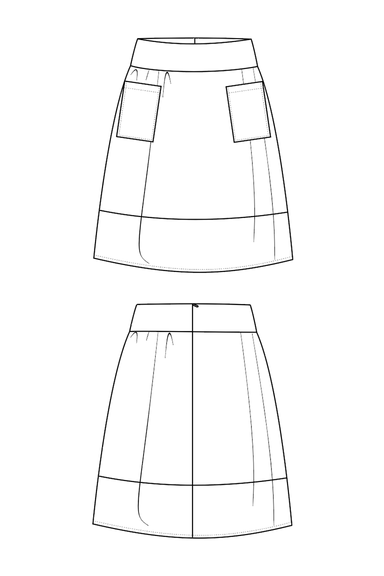 The Patsy sewing pattern, from Seamwork