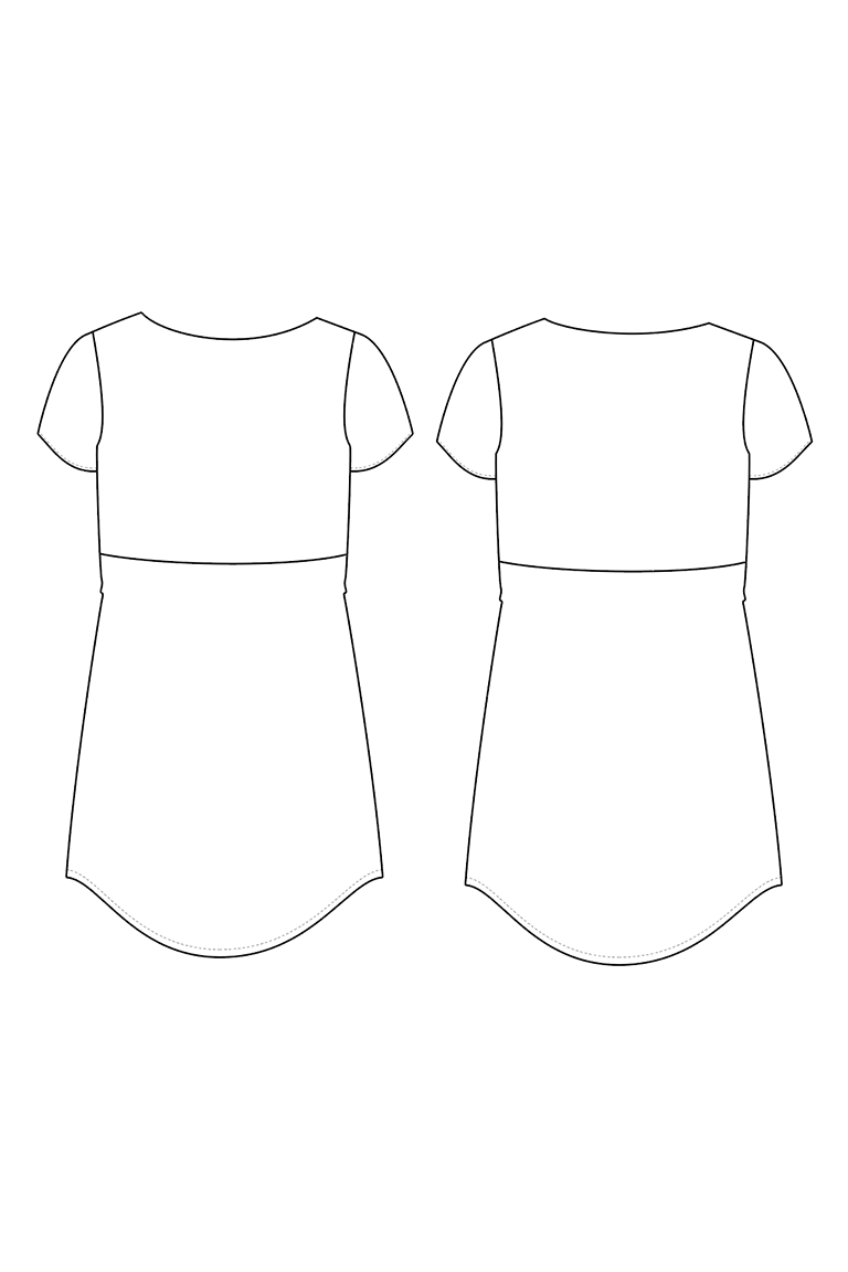 The Georgia sewing pattern, from Seamwork