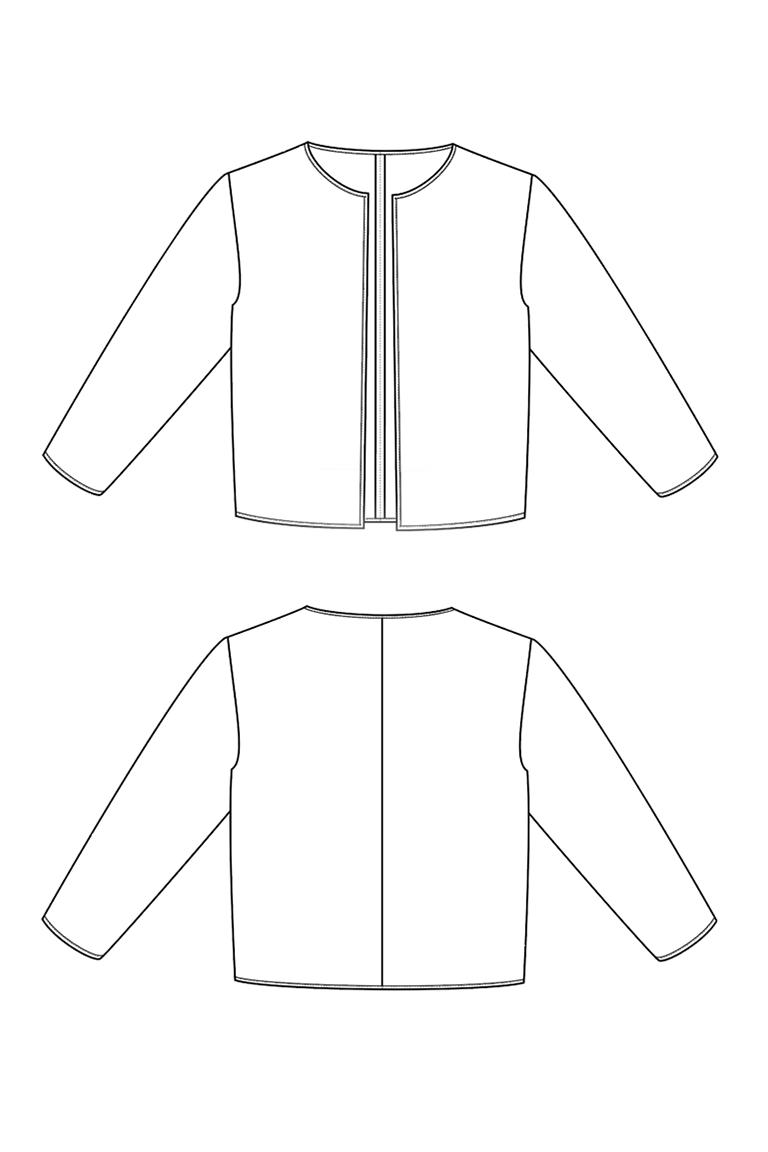 The Lilliana sewing pattern, from Seamwork