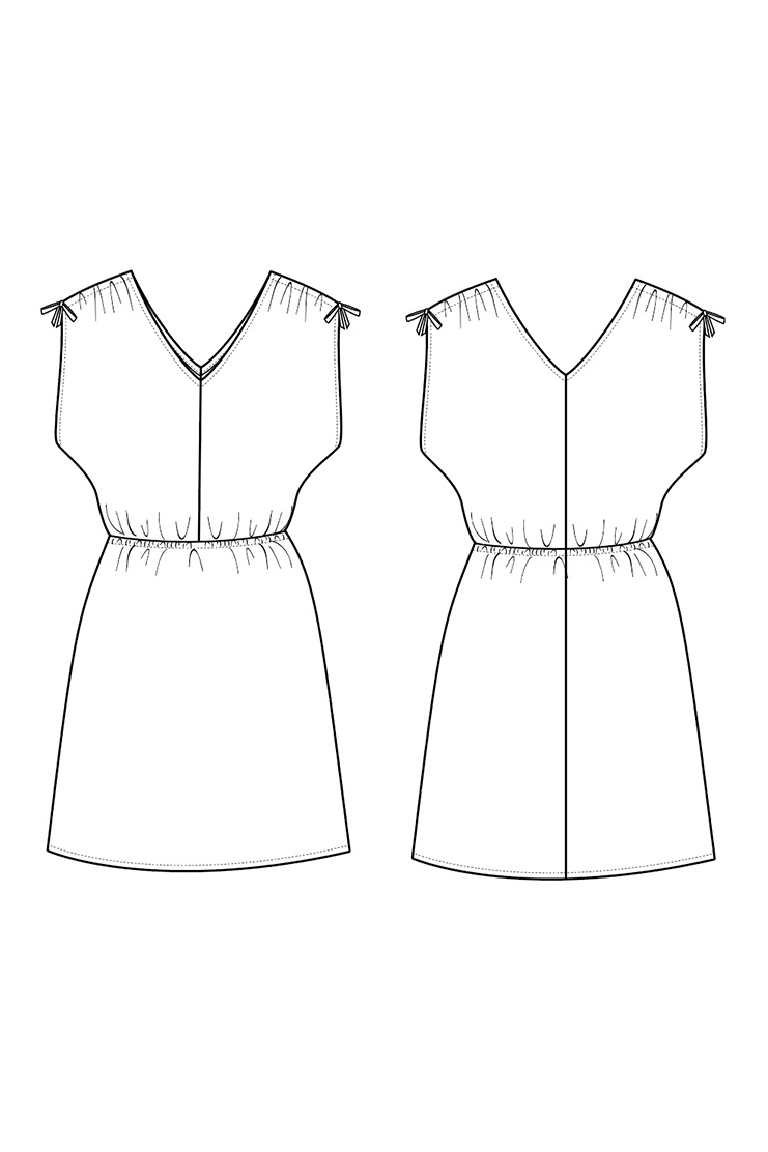The Kimmy sewing pattern, from Seamwork