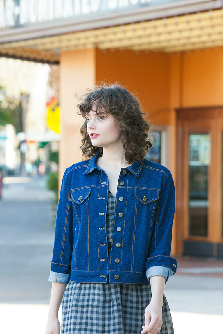 The Audrey Jacket Sewing Pattern, by Seamwork