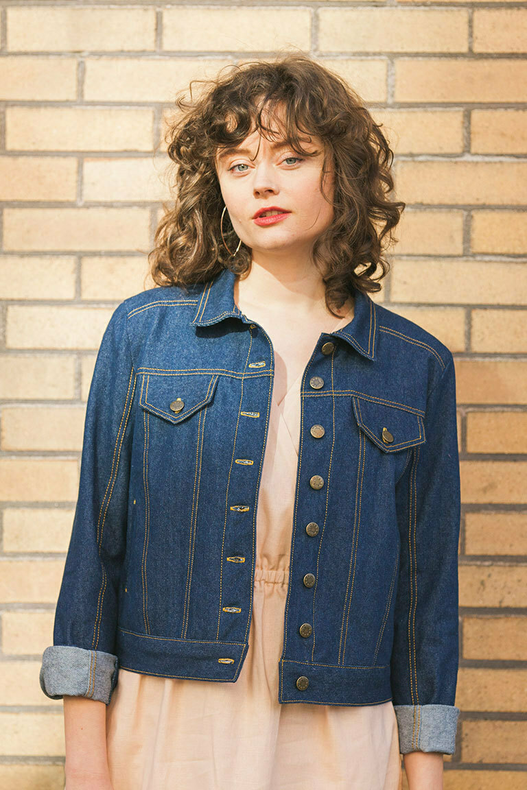 Share 156+ denim jacket sewing pattern free super hot - dedaotaonec