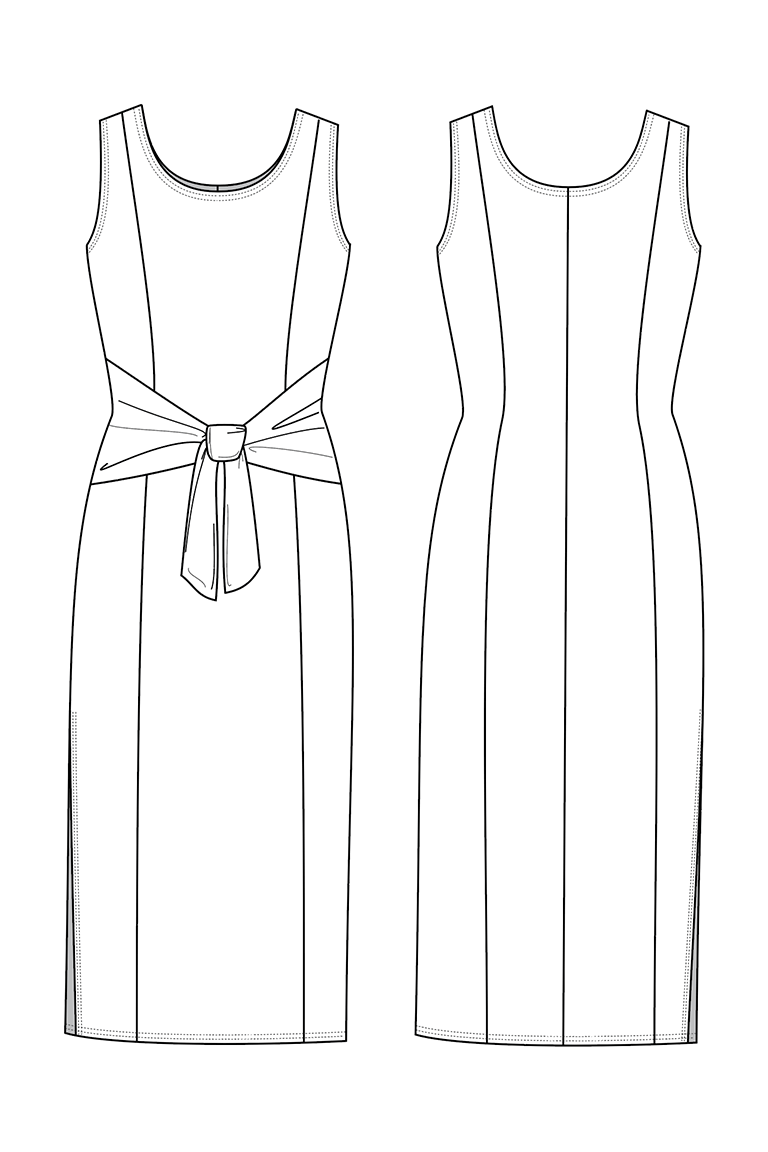 The Lane sewing pattern, from Seamwork