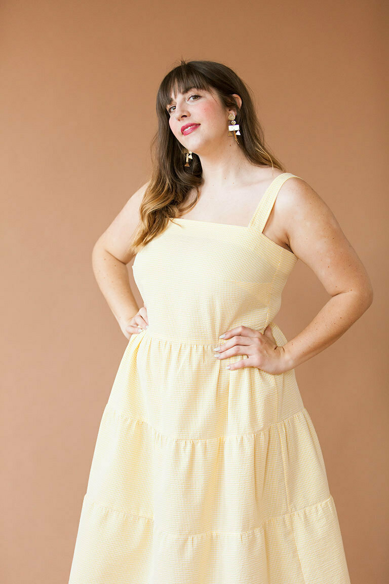 The Amber sewing pattern, from Seamwork