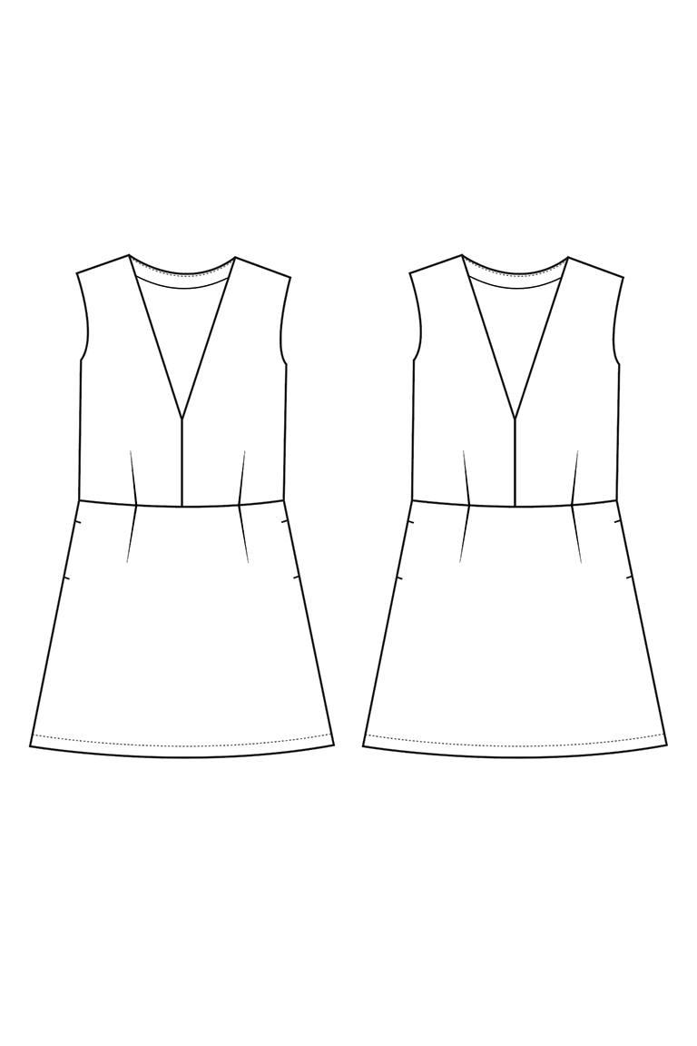 The Dani sewing pattern, from Seamwork