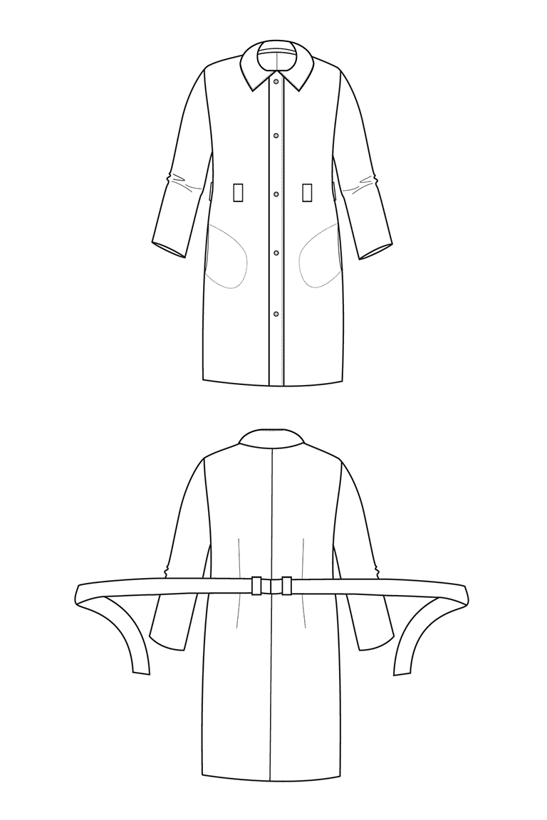 The Francis sewing pattern, from Seamwork