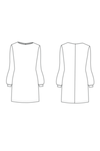 The Brit Dress Sewing Pattern, by Seamwork