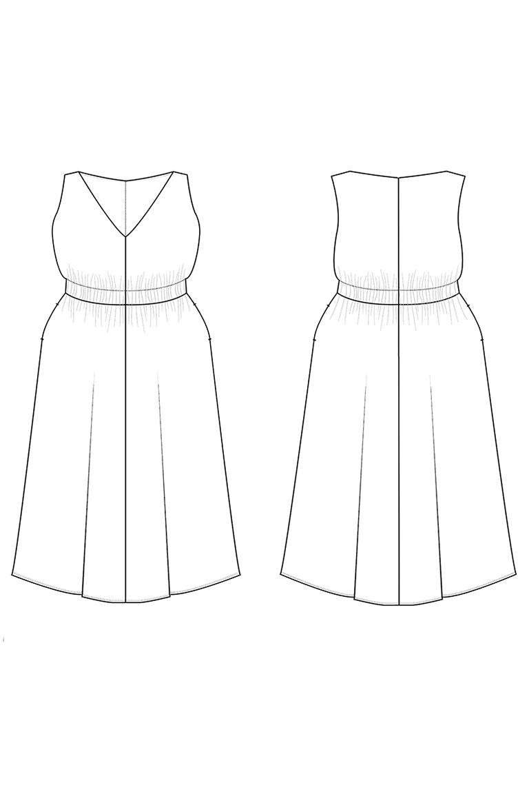 The Bobby sewing pattern, from Seamwork