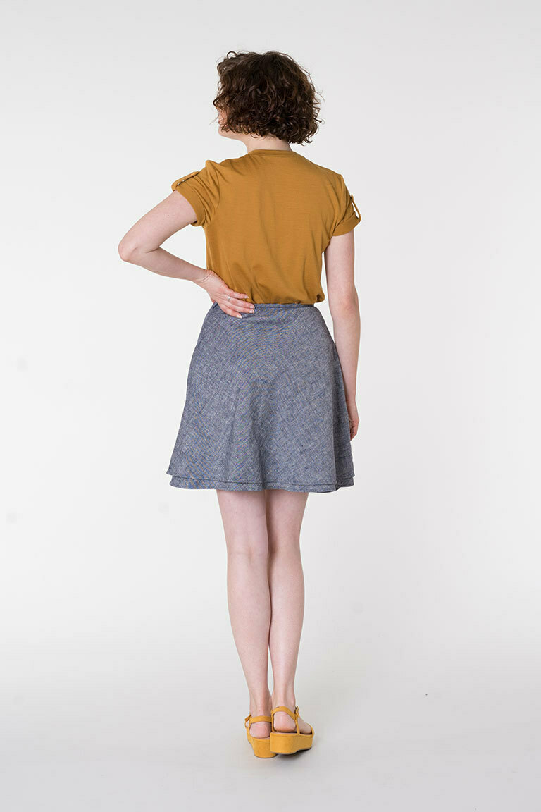 The Everly Skirt Sewing Pattern, by Seamwork