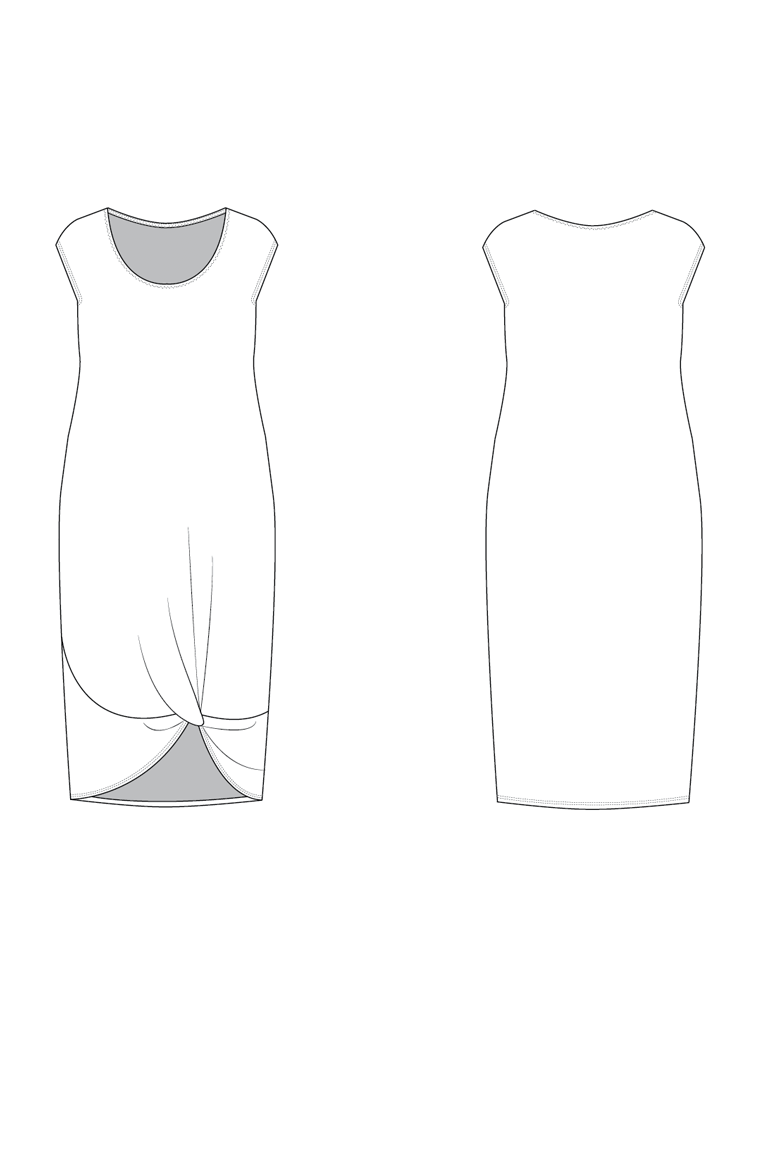 The Gene sewing pattern, from Seamwork