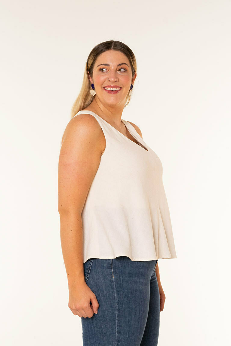 The Cinnamon Slip and Camisole Sewing Pattern, by Seamwork