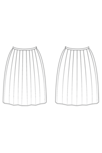 The Kenzie Skirt Sewing Pattern, by Seamwork