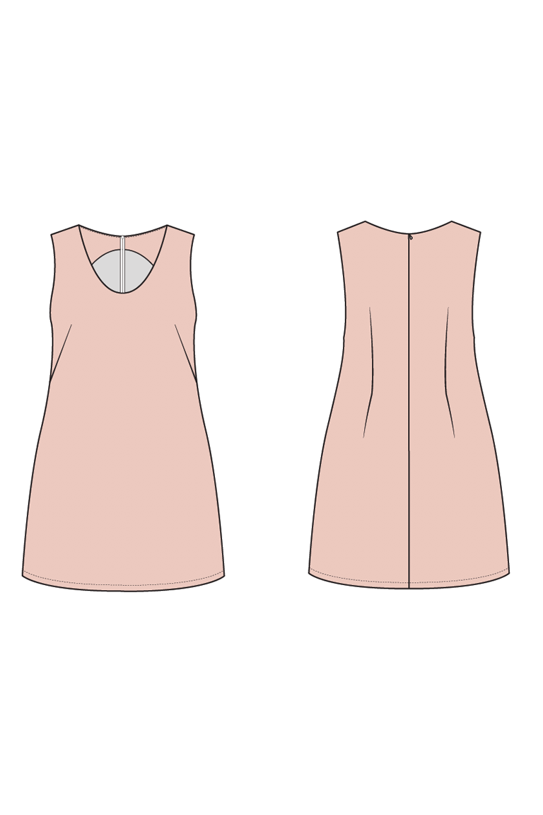 The Bryn sewing pattern, from Seamwork
