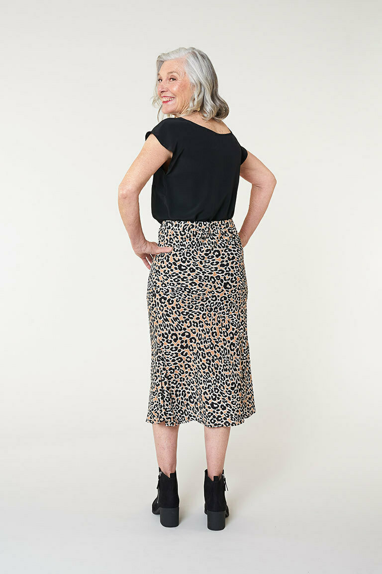 The Dezi Skirt Sewing Pattern, by Seamwork