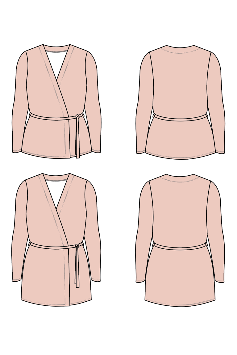 The Flor sewing pattern, from Seamwork