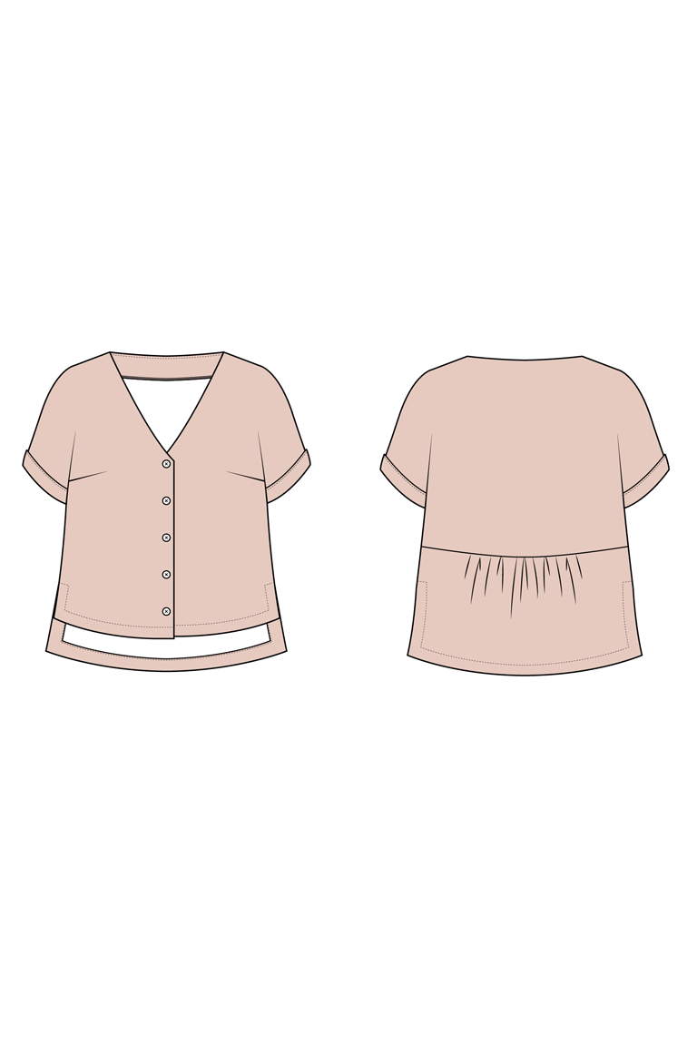 The Marlow Bonus sewing pattern, from Seamwork