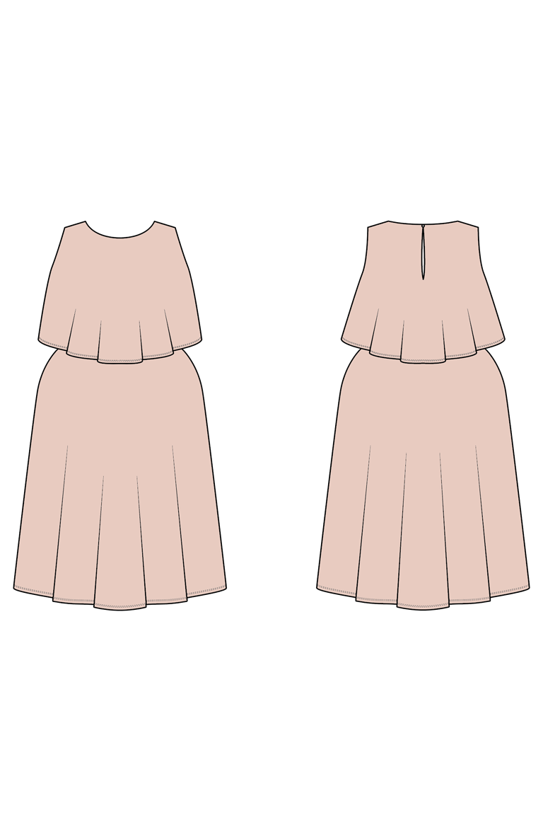 The Jada sewing pattern, from Seamwork