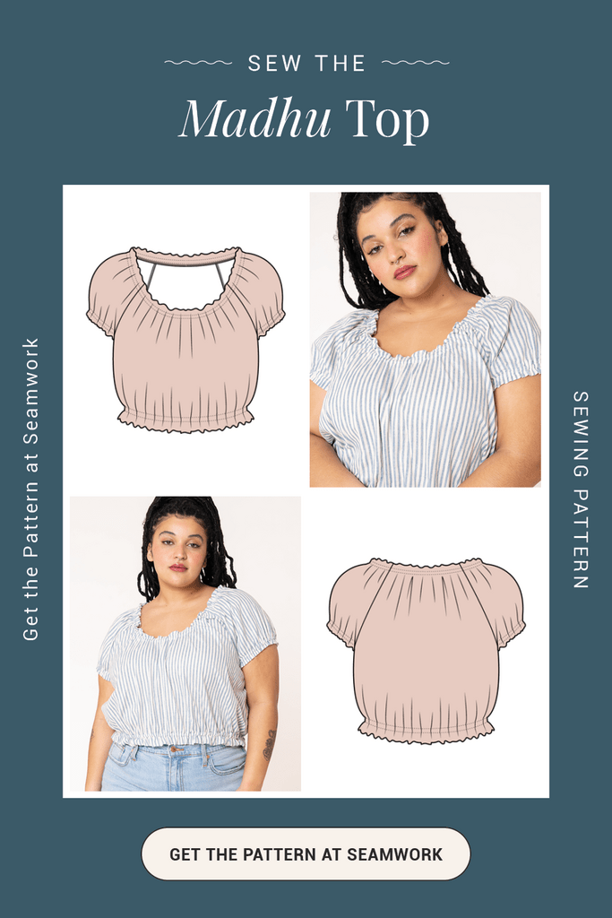 The Madhu Top Sewing Pattern, by Seamwork