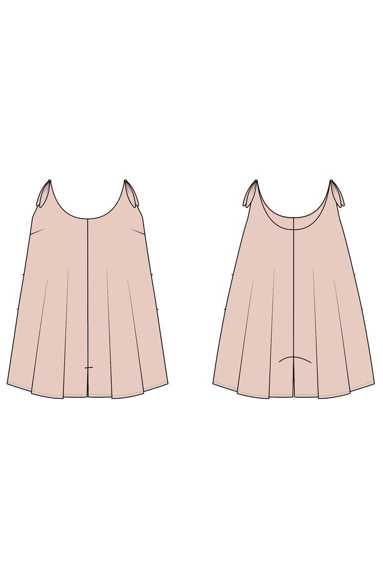 The Kari sewing pattern, from Seamwork