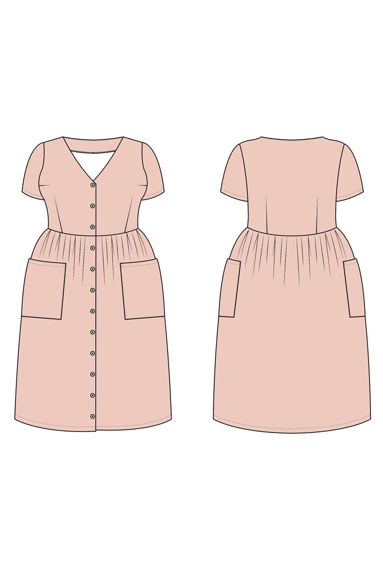 The Killian sewing pattern, from Seamwork
