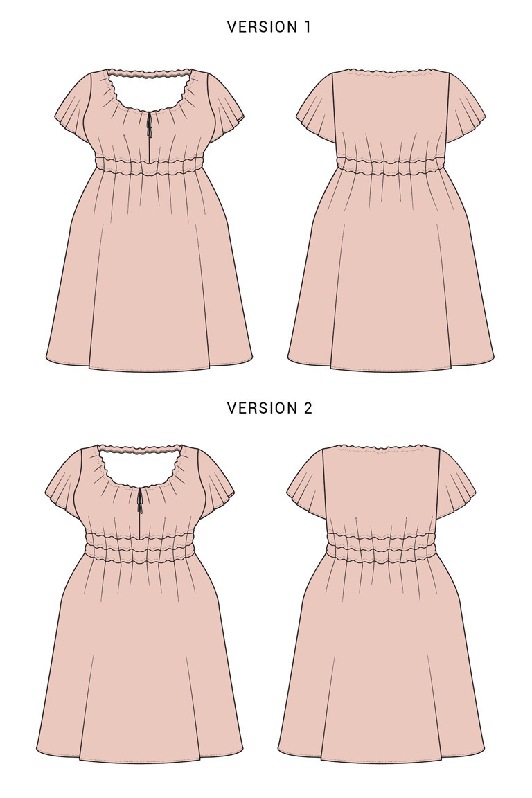 The Meg sewing pattern, from Seamwork