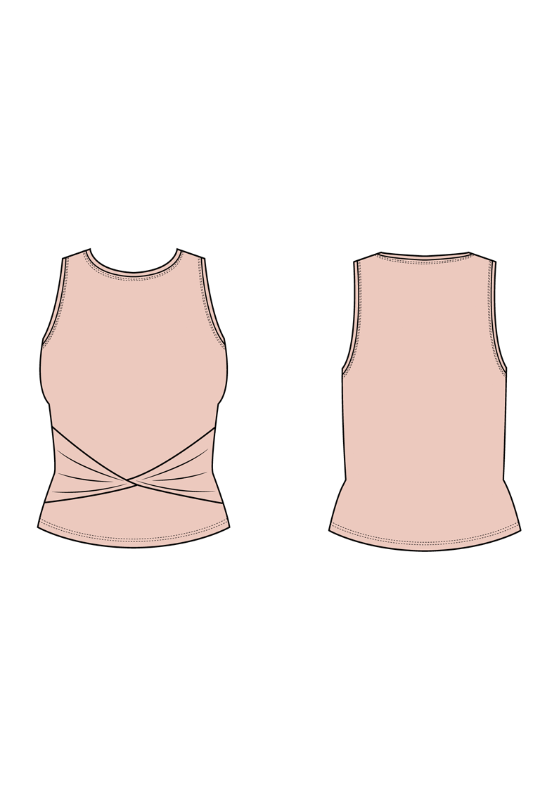 The Aaronica Bonus sewing pattern, from Seamwork