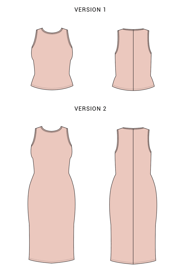 The Aaronica sewing pattern, from Seamwork