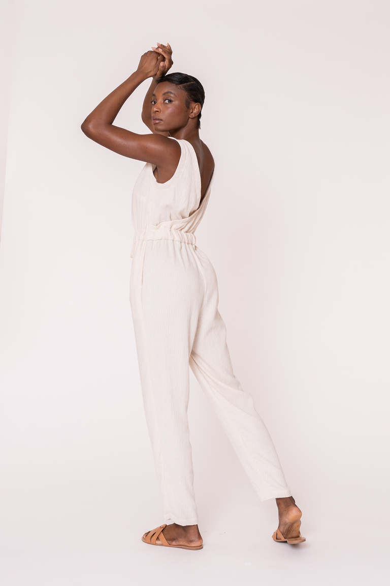 The Michelle jumpsuit sewing pattern, by Seamwork