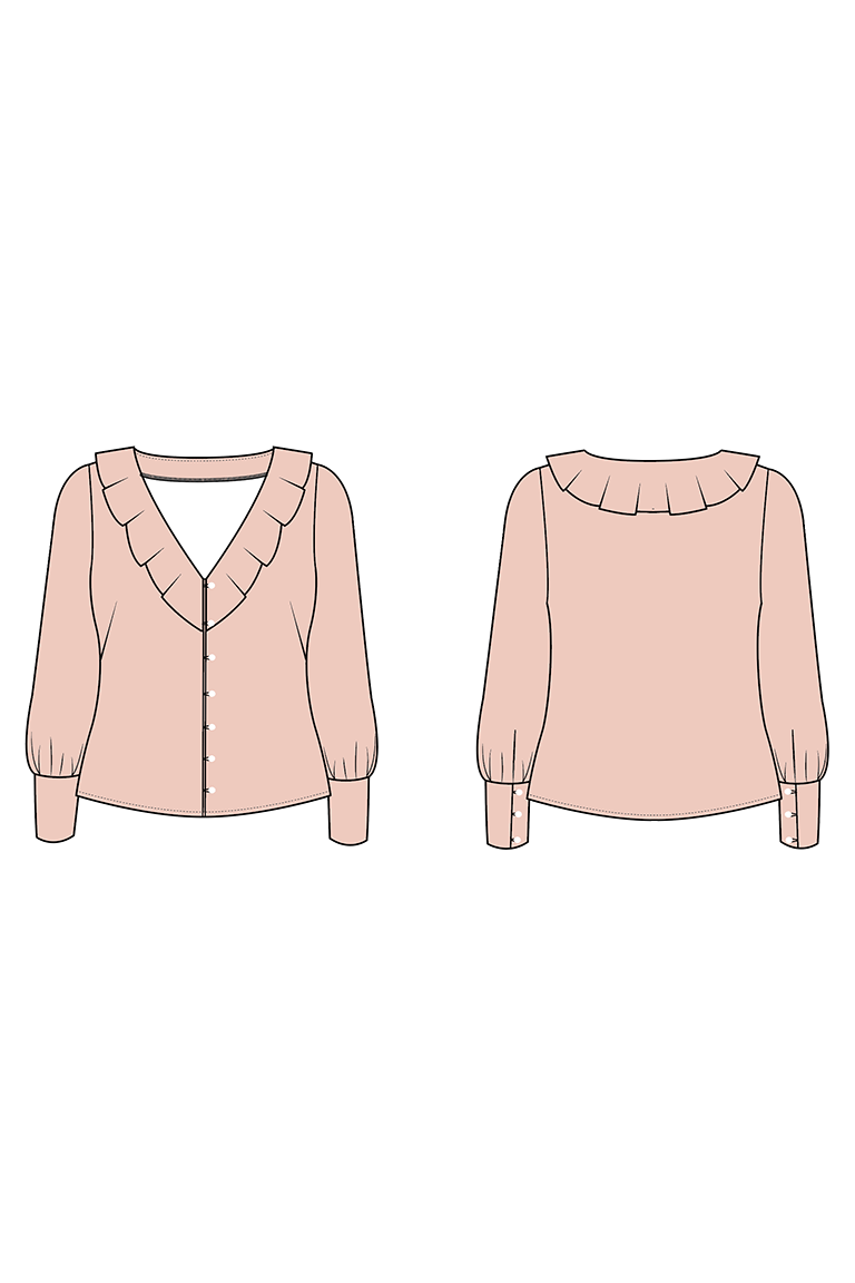The Danielle sewing pattern, from Seamwork