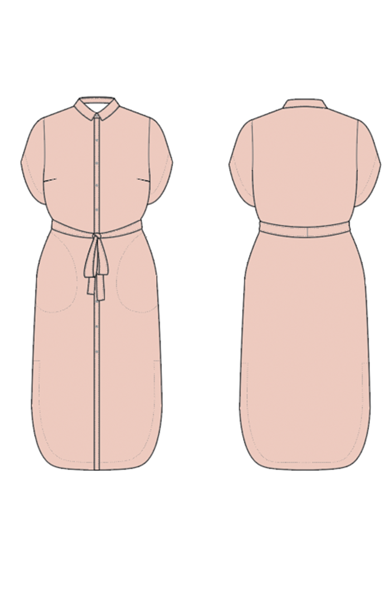 The Porter sewing pattern, from Seamwork