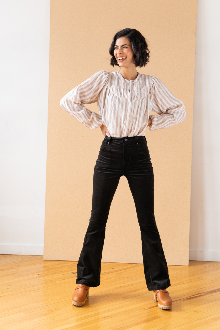 The Chelsea jeans sewing pattern, by Seamwork