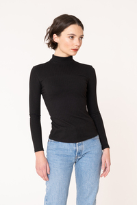 The Jenny mock neck sewing pattern, by Seamwork