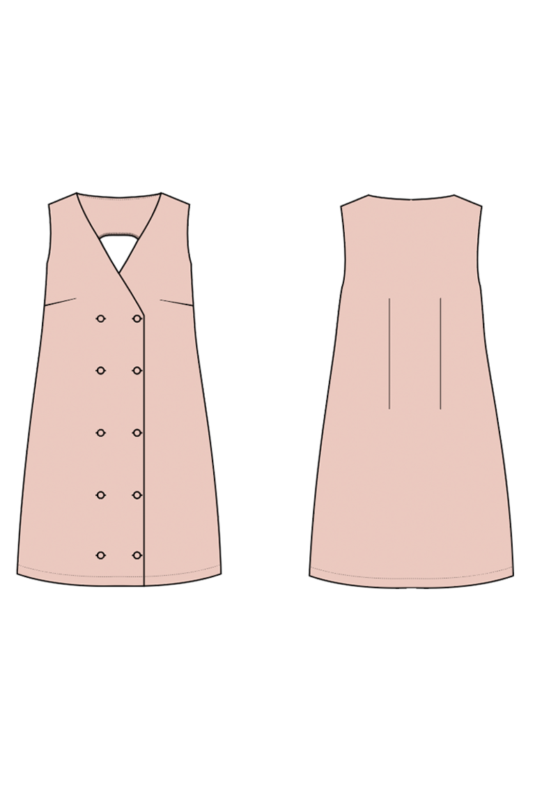 The Ulla sewing pattern, from Seamwork