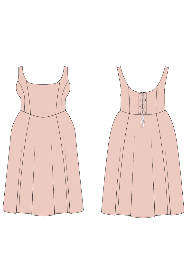 The Emma sewing pattern, from Seamwork
