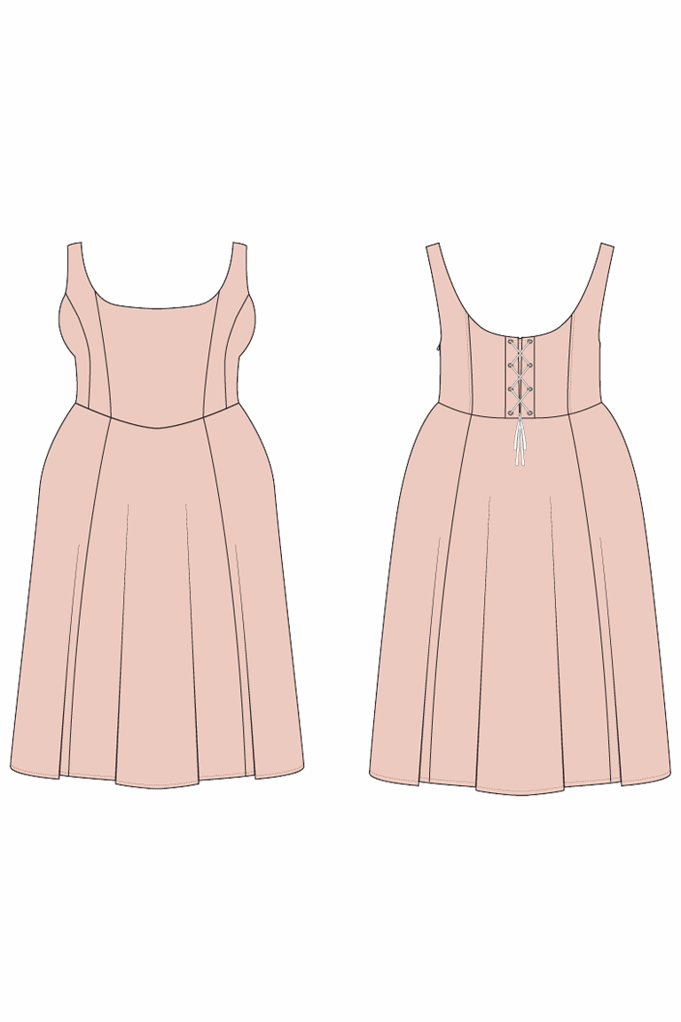 corset dress pattern