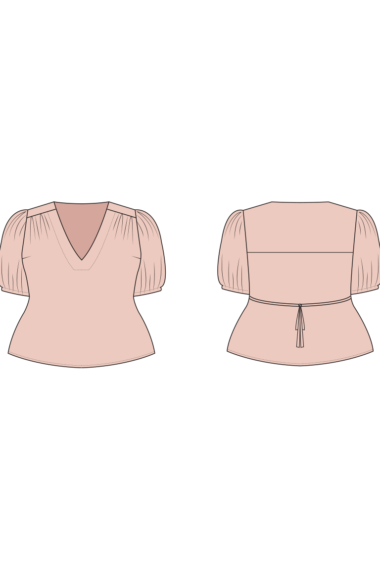 The Kit sewing pattern, from Seamwork