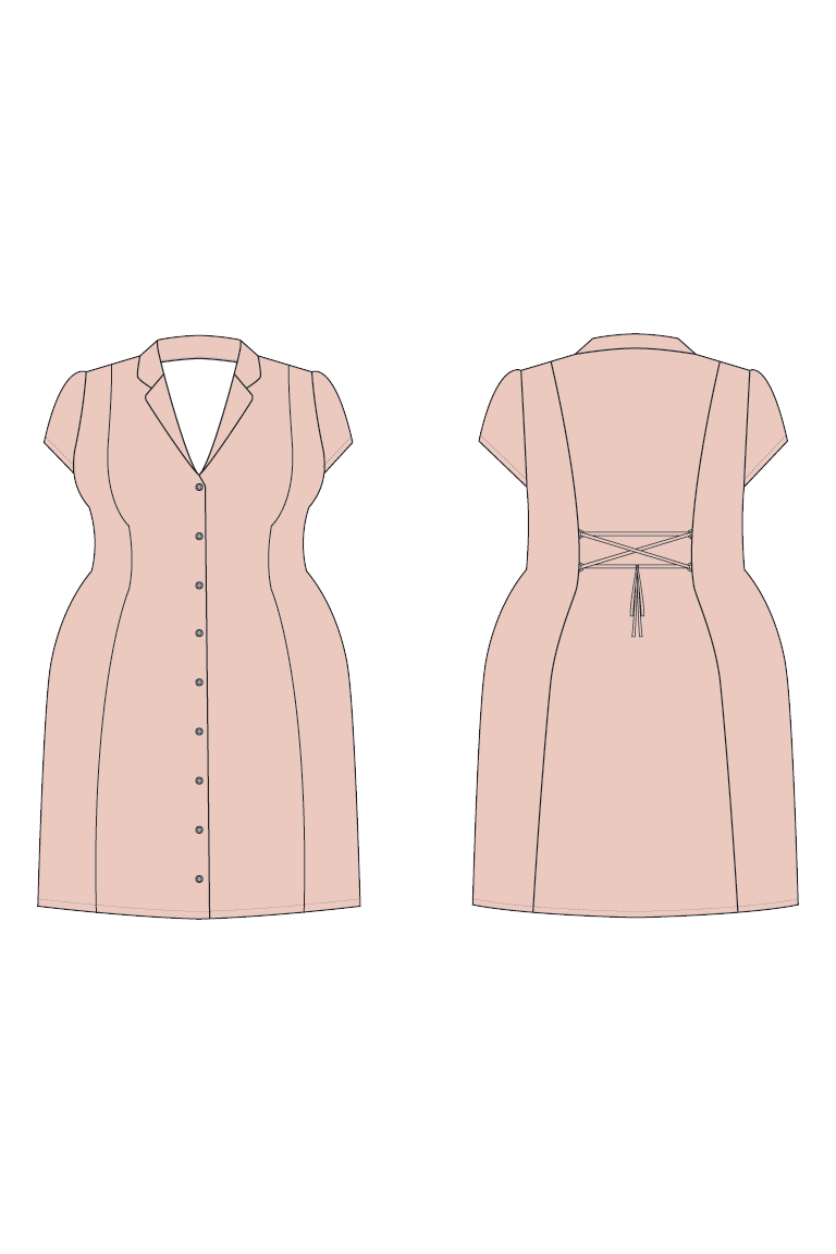 The Chantelle Bonus sewing pattern, from Seamwork