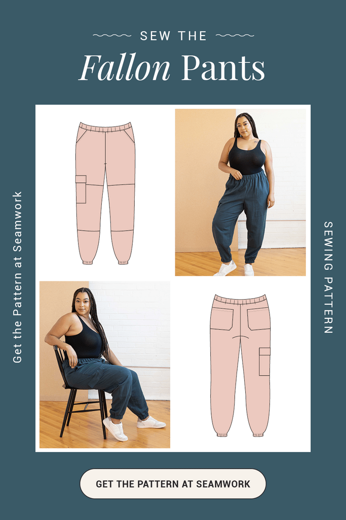 The Clover Pants Sewing Pattern, by Seamwork