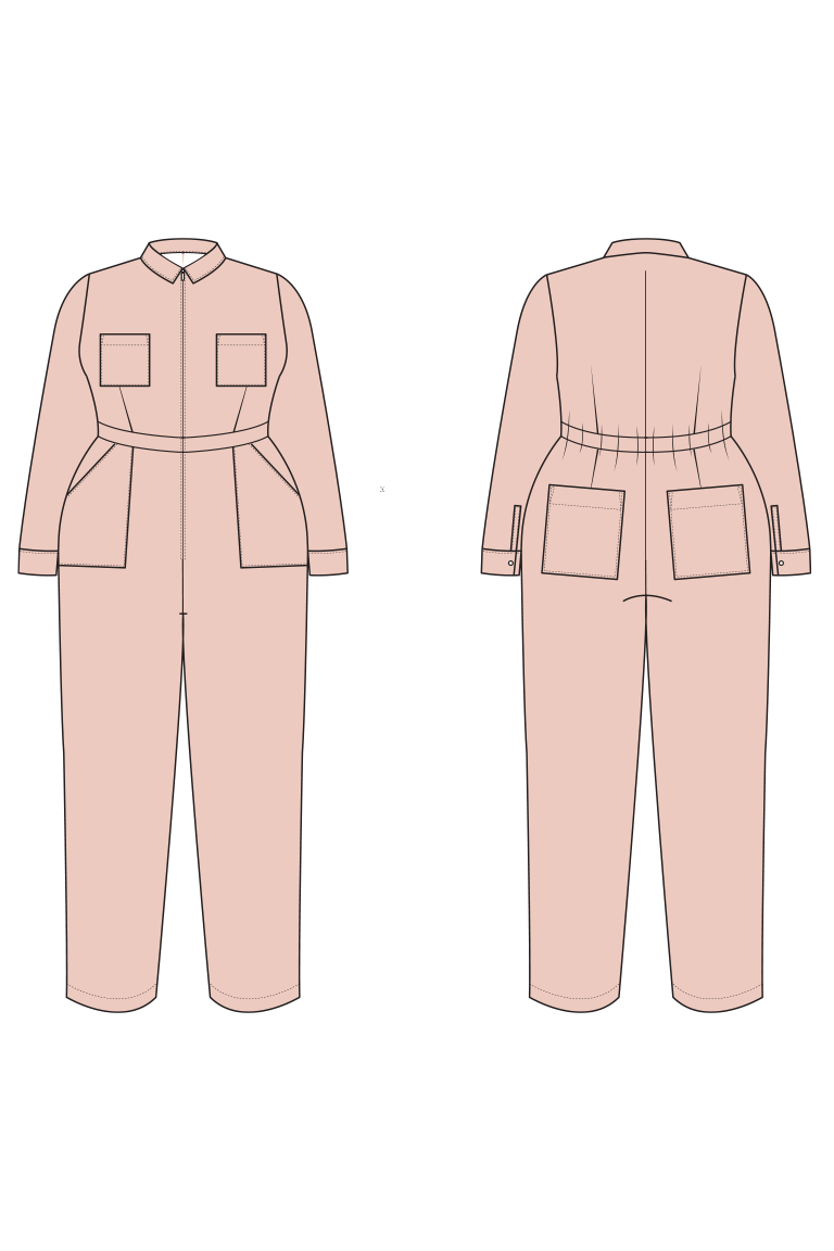 The Mercer sewing pattern, from Seamwork