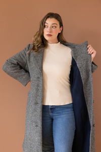 The Bay coat sewing pattern, by Seamwork