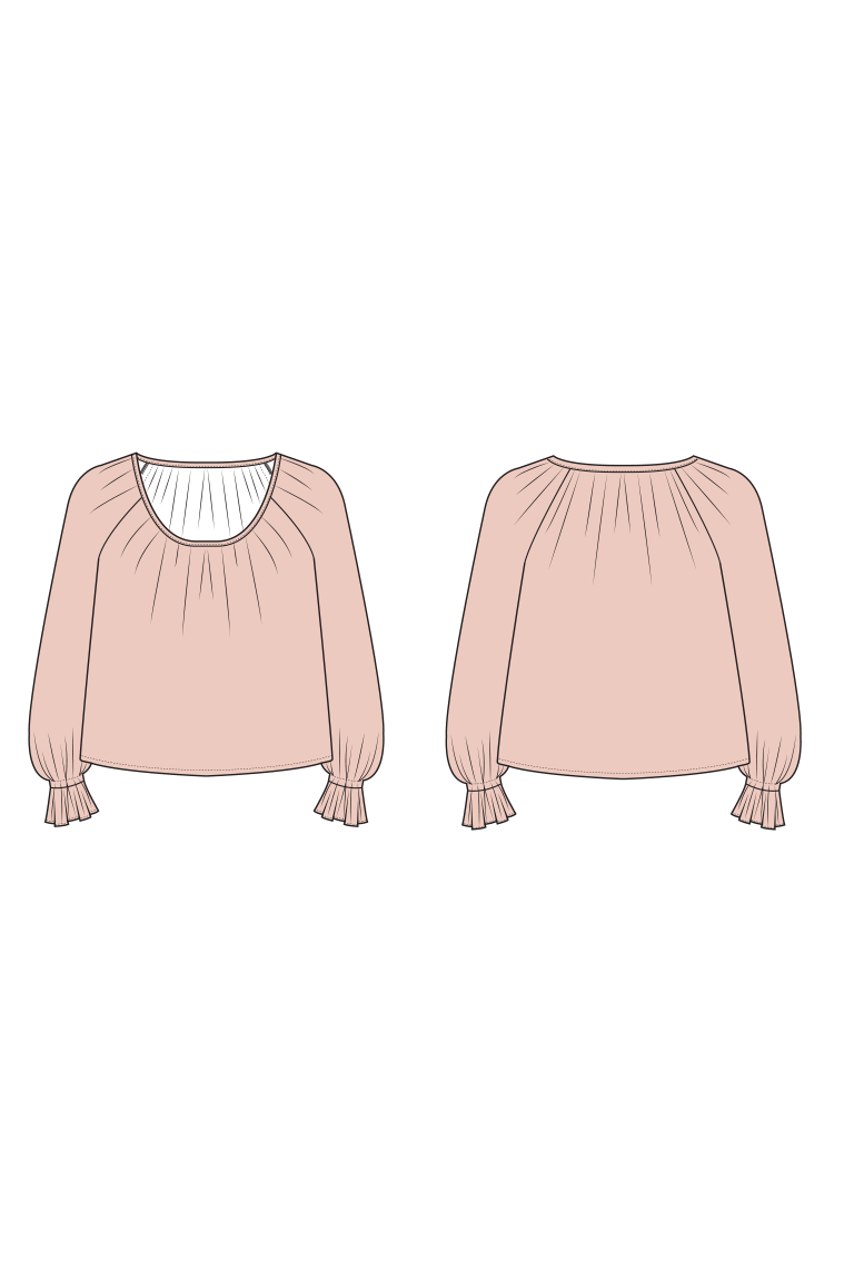 The Dara Bonus sewing pattern, from Seamwork