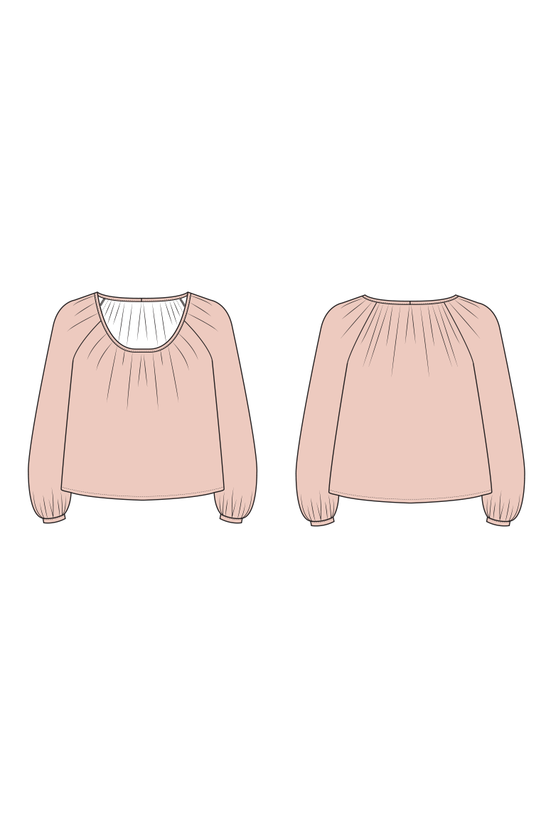 The Dara sewing pattern, from Seamwork