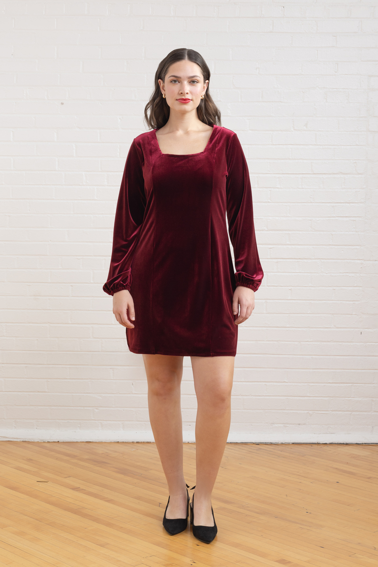 The  sewing pattern, from Seamwork