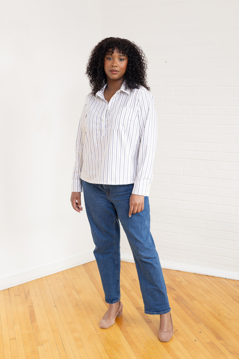 The  sewing pattern, from Seamwork