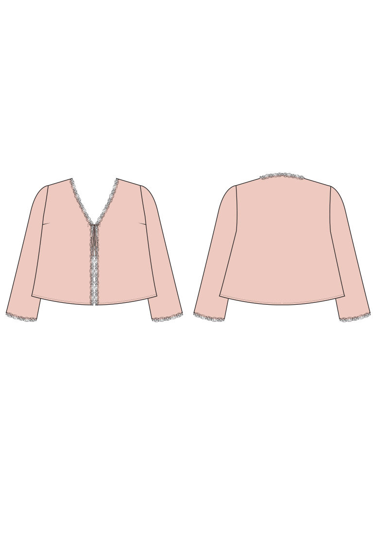 The Orchid sewing pattern, from Seamwork